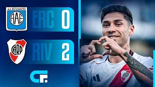 ✅ TRABAJADA VICTORIA de RIVER por 2-0 ante ESTUDIANTES de RÍO CUARTO en el TORNEO APERTURA