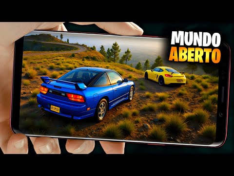 OS 10 MELHORES JOGOS de CARROS MUNDO ABERTO para Android 2025
