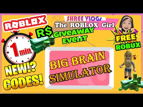 Www Free Robux Codes Info 07 2021 - roblox big brain codes