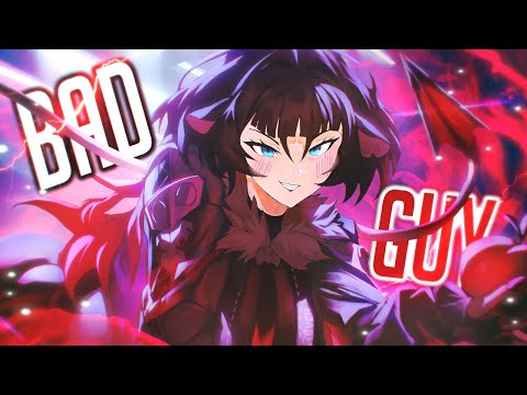 Nightcore - bad guy (Rock Version) (Lyrics)