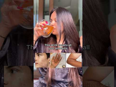 Natural Skin Drink ✨|| Results after 1 Month ✅ #new #cosmetologist #shorts #natural #skincare