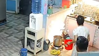 PANIK RUMAH HAMPIR KEBAKARAN Pelajaran Bagi Kita Semua Cara Memadamkan Api Dengan Benar