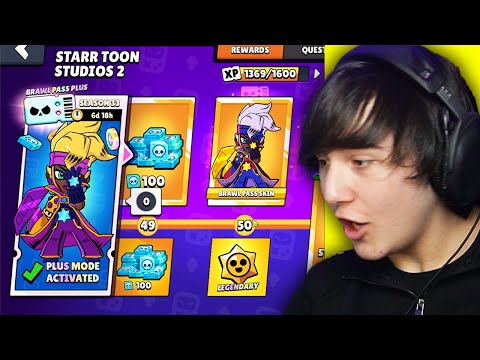 ვხსნი მთლიან BRAWL PASS!!! - Brawl Stars ft. @NikaTMG