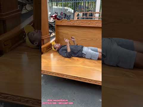 Ghế gỗ Thông minh kéo ra Thành giường có từ 40 năm trước