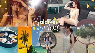 【後編】大満喫モルディブ🏝️💕幸せすぎて帰りたくない.......