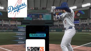 MLB The Show 26 Mets VS Dodgers Franchise Gameplay TOKYO DOME