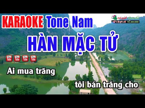 Hàn Mặc Tử Karaoke Tone Nam – Nhạc Sống Thanh Ngân