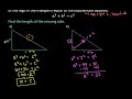 Pythagorean Theorem and Triangle Properties