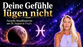 Partielle Mondfinsternis in Fische 🌓♓️ "Deine Gefühle lügen nicht!" #mondfinsternis