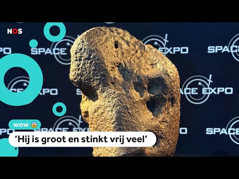 Wie wil deze meteoriet van 240 (!) kilo kopen?