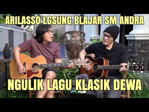 LANGKA !! ARILASSO BLAJAR GITAR LANGSUNG SAMA ANDRA