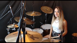 QUEEN | DON'T STOP ME NOW | DRUM COVER by CHIARA COTUGNO
