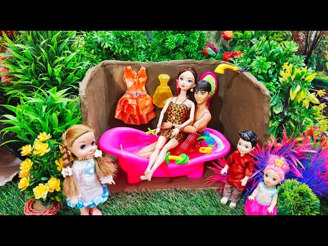 My Little Daughter Part-608 || মিঠিদের তৈরী বাথরুমে রানী ও রাহুল এটা কি করলো || Putuler Golpo