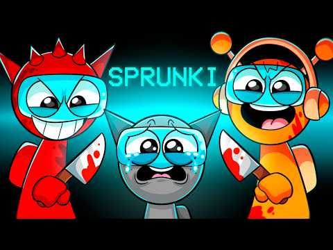 If SPRUNKIS Was in AMONG US! Incredibox Sprunki Animation