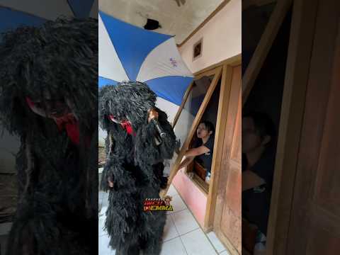 GRANDONG kejar Cwe paling berani sampe depan rmh dan payung nya di ambil