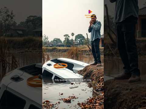 Người phụ nữ t.ử v.ong trong ô tô lật ngửa dưới ao ở Thái Nguyên