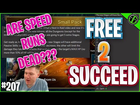 STAGE 25 DUNGEONS? NEW ARBITER MISSIONS?? WHAT'S HAPPENNING??? | Free 2 Succeed - EPISODE 207