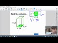 Calculating Volume and Area of Prisms