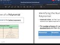 Classifying Polynomials: Key Concepts and Techniques