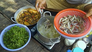 "Canh Rau Đắng Cá Bống Sông Quê" Bữa cơm chiều êm đềm trên Sông Nước Miền tây | Nét Quê #615
