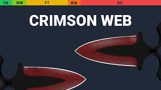Shadow Daggers Crimson Web Wear Preview