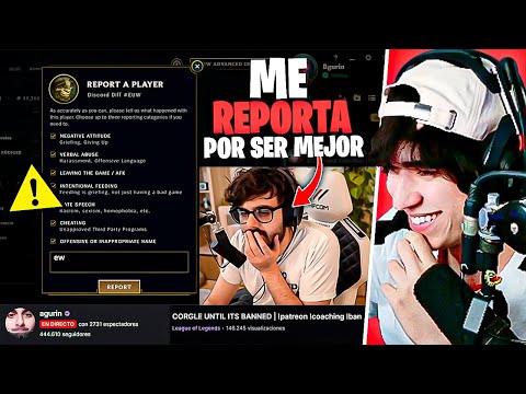 ¡El MEJOR JUGADOR del MUNDO *AGURIN* ME FLAMEA y REPORTA POR HUMILLARLE! 💀 CIERRA SU DIRECTO