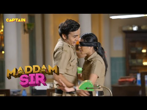 क्यों बांधी है Santosh ने अपनी आँखों पर पट्टी || Best Of Maddam Sir