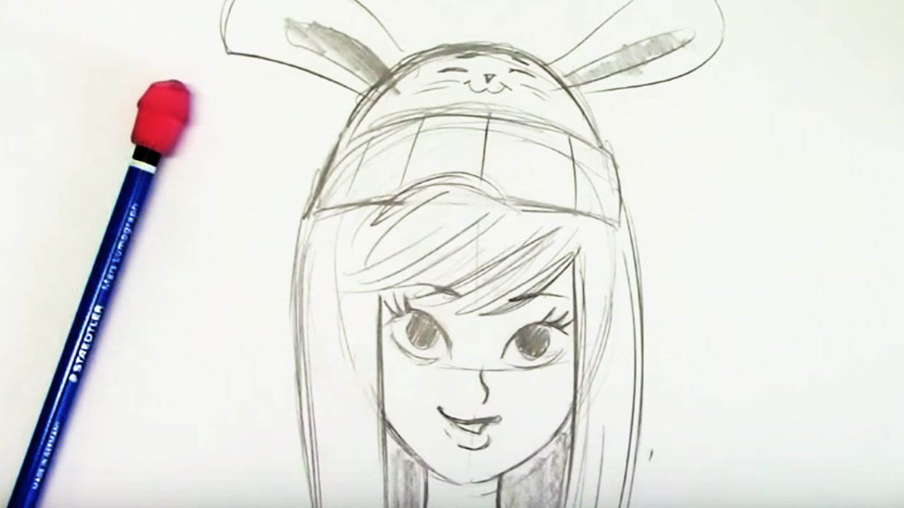 How To Draw a Cute Kawaii Girl (Step By Step) - Christopher Hart