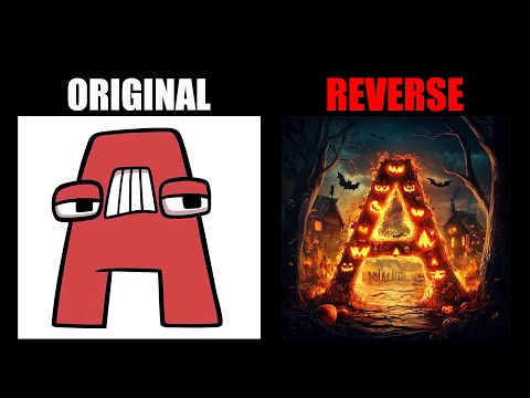 Revese Alphabet Lore But in Halloween (A-Z..) | Alphabet Lore Meme Animation - TDC Lore