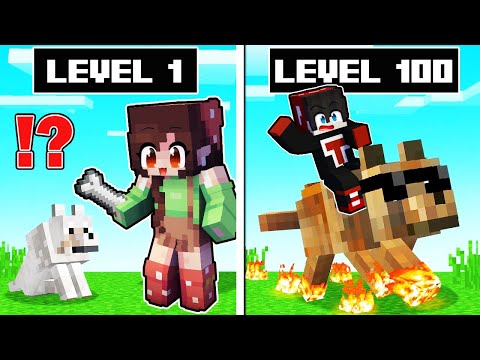 Minecraft, But WOLVES are OVERPOWERED ( Tagalog )