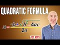 Understanding the Quadratic Formula