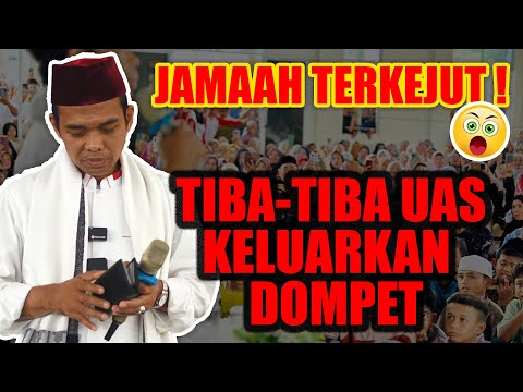 JAMAAH TERKEJUT !! UAS KELUARKAN DOMPET - CERAMAH TERBARU USTAD ABDUL SOMAD