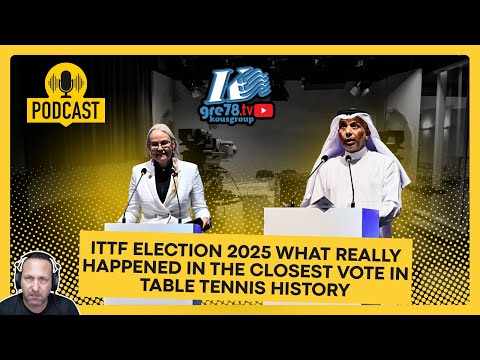 What Really Happened in the 2025 ITTF Election 🗳️ Decided by Just 2 Votes in Doha 🇶🇦