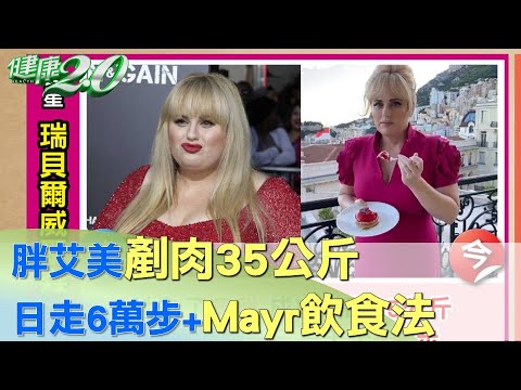 胖艾美日走6萬步+Mayr飲食法 暴風剷肉35公斤 健康2.0