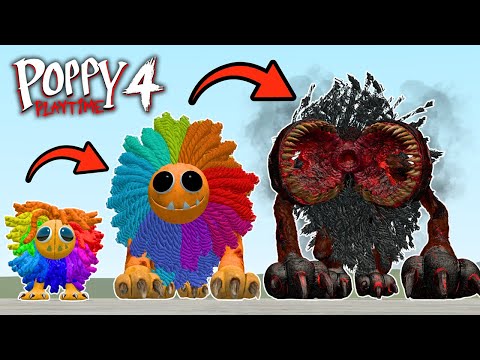 NEW EVOLUTION OF CURSED YARNABY POPPY PLAYTIME CHAPTER 4 In Garry's Mod