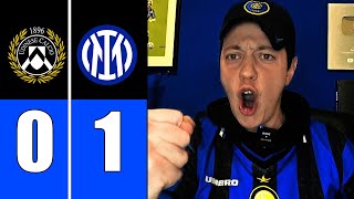 PIOOO ANCORA DECISIVO!!! 6 PUNTI PESANTISSIMI!! LAUTARO GOL DA FUORICLASSE. UDINESE INTER 0-1