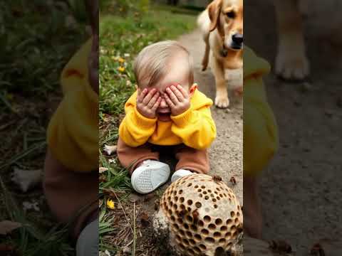 This Dog Risked His Life to Save a Baby from Angry Wasps! What Happened Next Will Shock You!