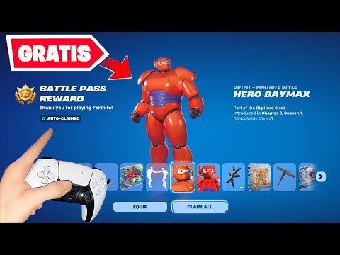 Como CONSEGUIR GRATIS el PASE DE BATALLA FORTNITE TEMPORADA 6 CAPITULO 1 🎁 SKINS GRATIS