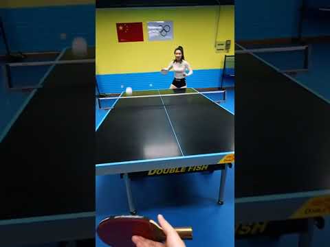Game racket first person #pingpong #tabletennis #pingpongtable