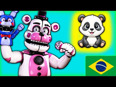 ANIMATRONICS DE FNAF E SEUS ANIMAIS FAVORITOS Parte 3 (Five Nights At Freddy's PT-BR)