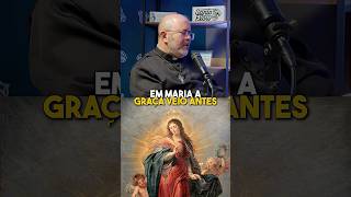 EM MARIA A GRAÇA VEIO ANTES #shorts #santoflowpodcast #podcast