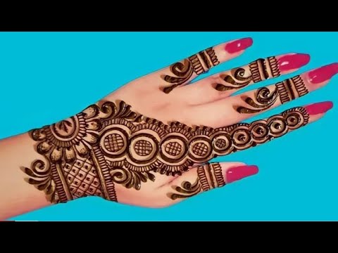 Wedding special mehndi design || शादी में लगाए सुंदर मेंहदी डिज़ाइन|| simple and easy mehndi design