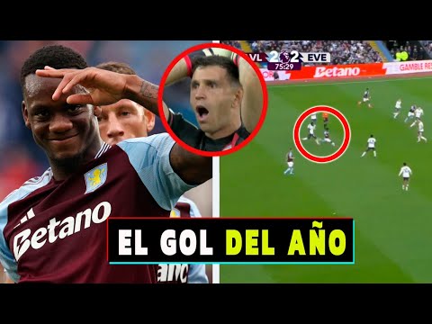 ASI REACCIONA PRENSA INGLESA a GOL PUSKAS de JHON DURAN ASTON VILLA vs EVERTON