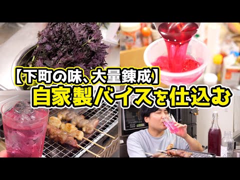 東京下町の味『バイスサワーの素』を大量錬成する夜