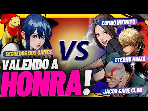 Fizemos uma Rinha de Youtubers na Beta do Fatal Fury COTW e rolou SURPRESA