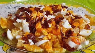 ENSALADA DE NARANJA DE LAS HURDES🍊🍋 | El Dulce Paladar