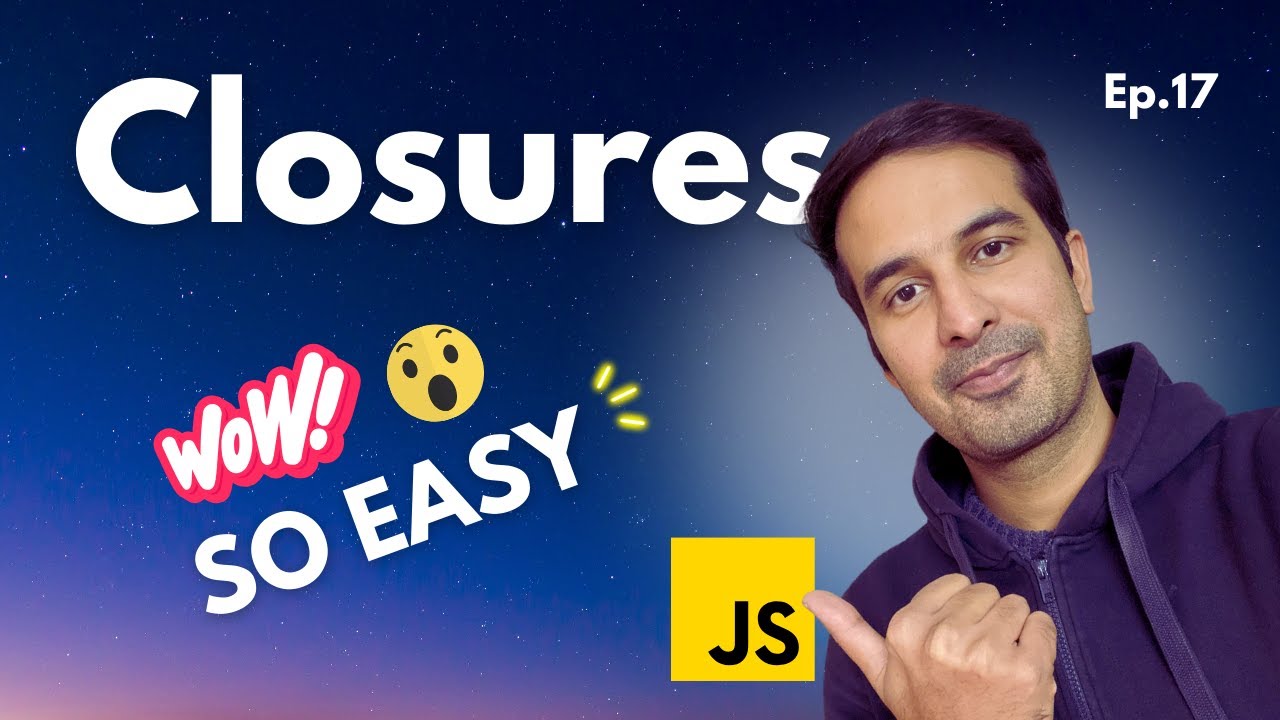 What are Closures? 😇 JavaScript Tutorial - Ep. 17