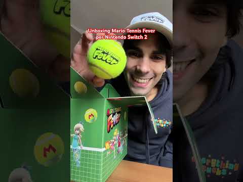 unboxing #MarioTennisFever per #NintendoSwitch2 #gifted