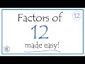 Understanding Factors and Prime Factors