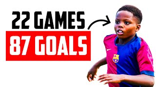 Meet the 9-Year-Old "MBAPPE OF LA MASIA" – this is DESTINY KOSISO